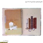 کلاسور قفل فلزی دخترانه طرح 2 کد 1307 سویل 15