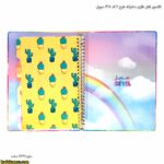 کلاسور قفل فلزی دخترانه طرح 2 کد 1307 سویل - Image 6