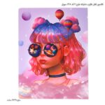 کلاسور قفل فلزی دخترانه طرح 2 کد 1307 سویل 8