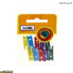 گیره چوبی رنگی کوچک - Image 4