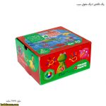 رنگ انگشتی 4 رنگ مقوایی سیب