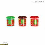 رنگ انگشتی 6 رنگ مقوایی سیب 7