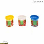 رنگ انگشتی 6 رنگ مقوایی سیب 8
