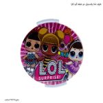 ظرف غذا پلاستیکی دو طبقه گرد کارا 11