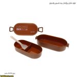 ظرف غذای بزرگسال چند قسمتی پلاستیکی