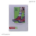 دفتر سیمی 100 برگ مجلد 5
