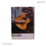 دفتر سیمی 100 برگ مجلد 7