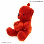 عروسک پولیشی خرس قلب به دست 5