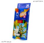 مداد رنگی 24 مثلثی ام کیو 2