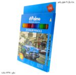 مداد رنگی 24 مقوایی پالمو 3