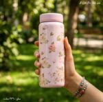 مینی تراول ماگ طرح گل